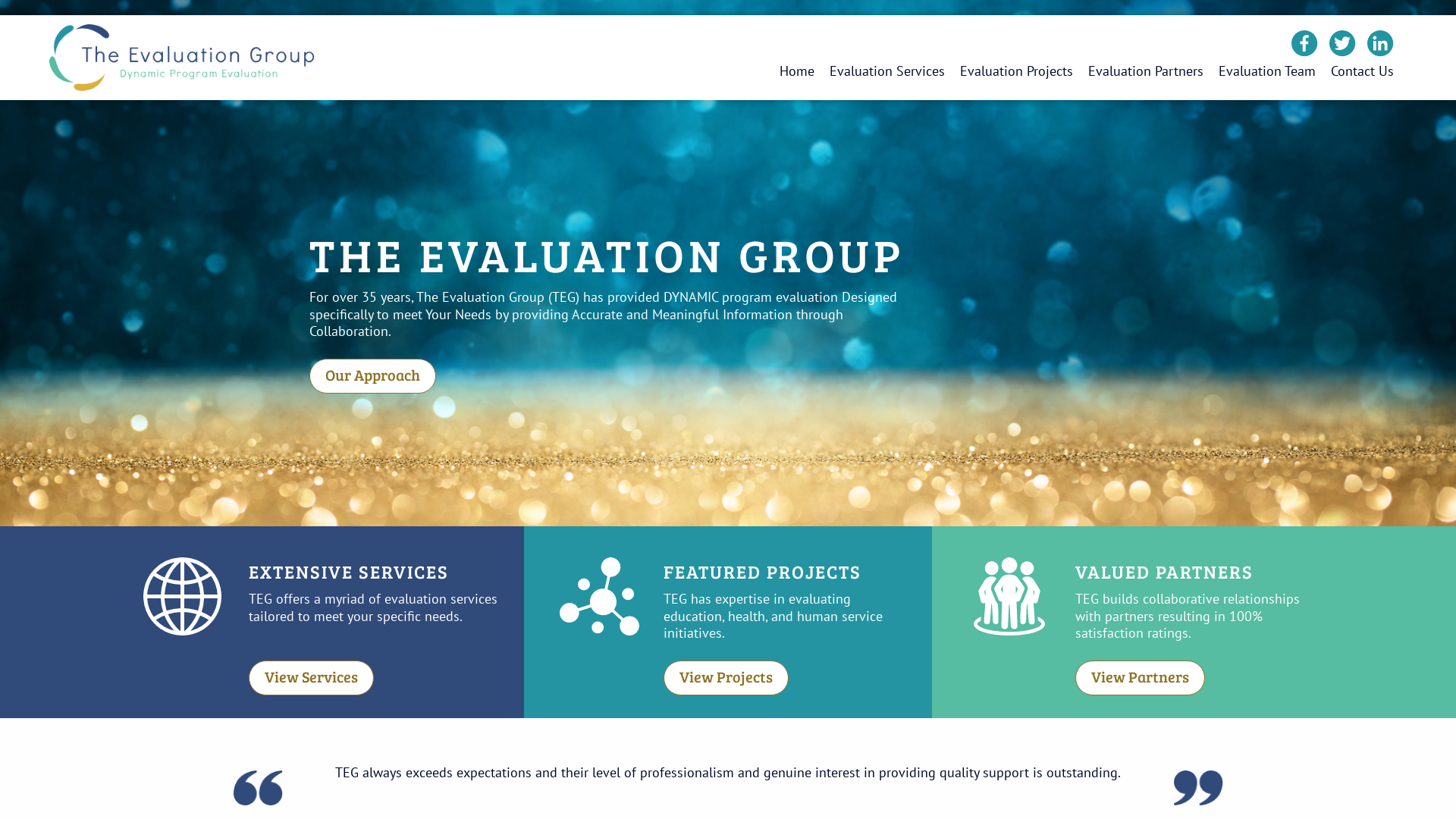 The Evaluation Group