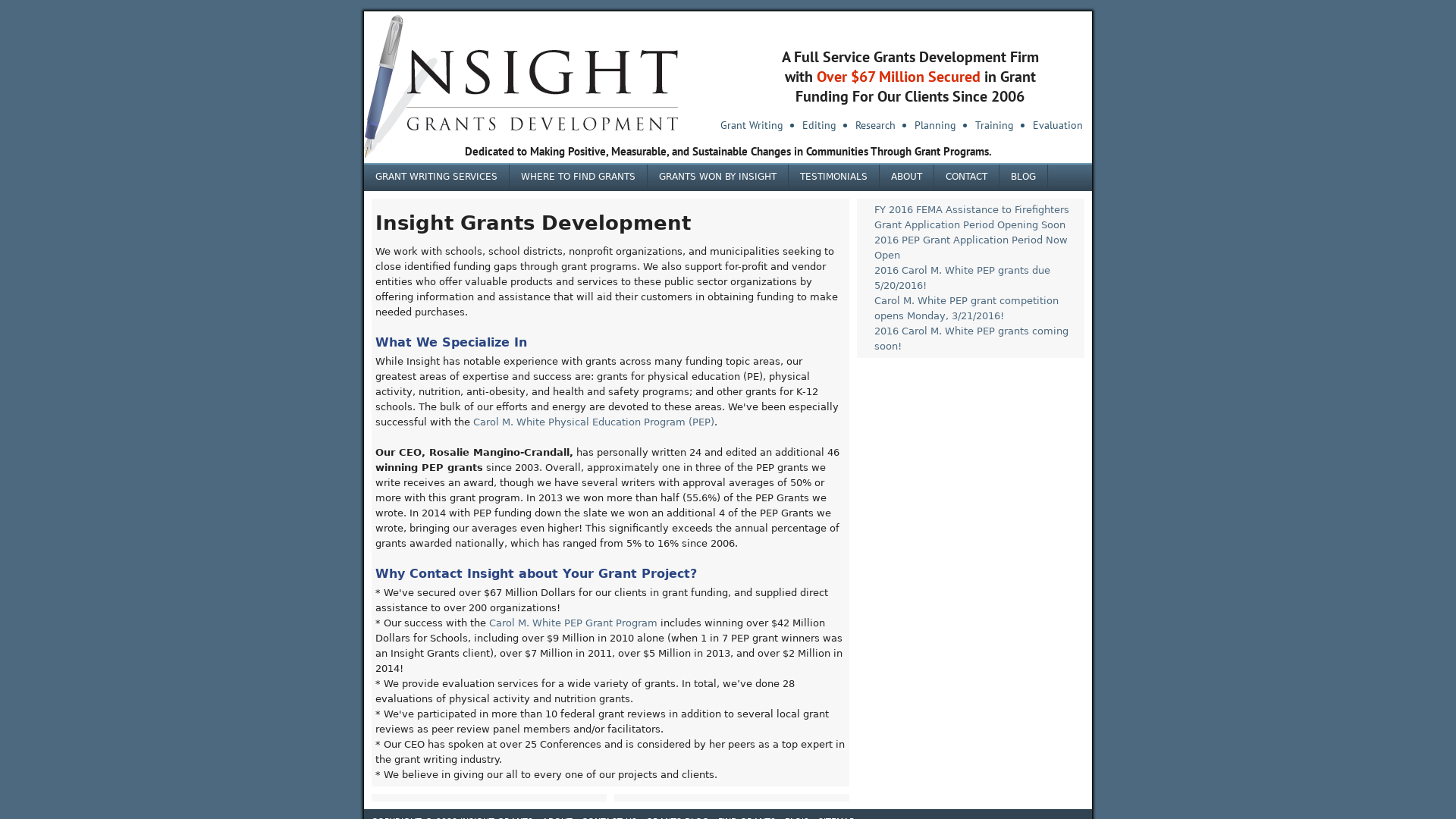 Insight Grants Development, LLC